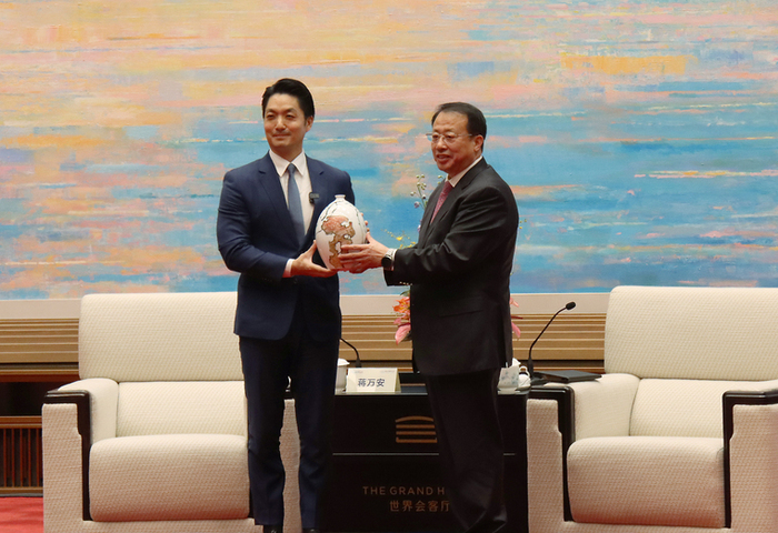 台北上海市長會面　蔣萬安：願意交流溝通　和平穩定就有可為