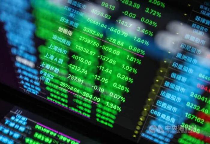 台股開低震盪下跌103點　記憶體族群強勢