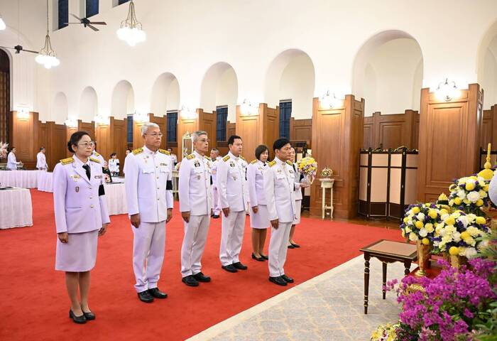 迎2026年新年　曼谷市府進宮簽署祝賀簿