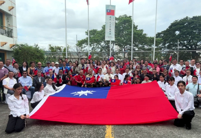 元旦升旗　駐菲律賓代表：2025年台菲關係大躍進