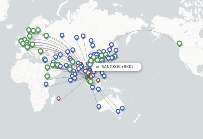 曼谷—香港躋身全球最繁忙國際航線前10名　亞洲航線復甦領跑