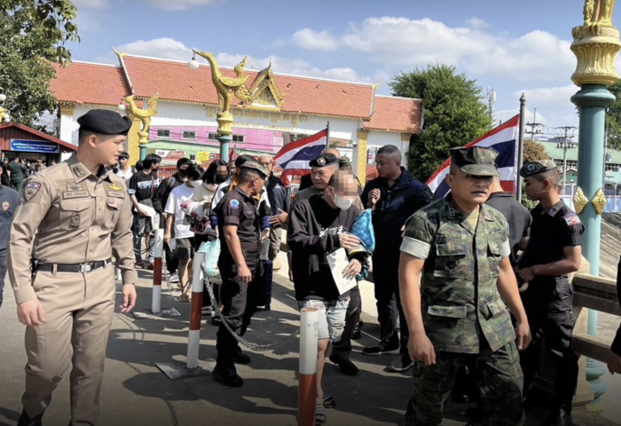 柬埔寨移交162名泰人　班廉口岸完成返國