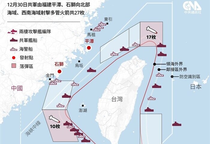 共軍環台軍演　歐學者：施壓台灣、秀武力和安撫內部