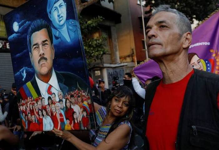 馬杜洛支持者示威抗議美軍　要求「釋放我們總統」 