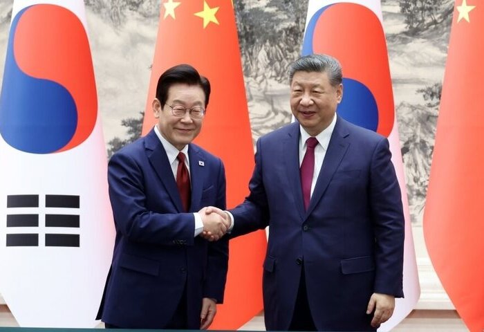 隔2個月再會晤習近平　李在明：韓中關係恢復元年