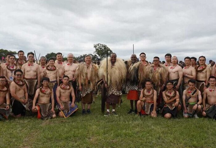 史瓦帝尼勇士節行軍30公里　台灣軍團同行見證邦誼