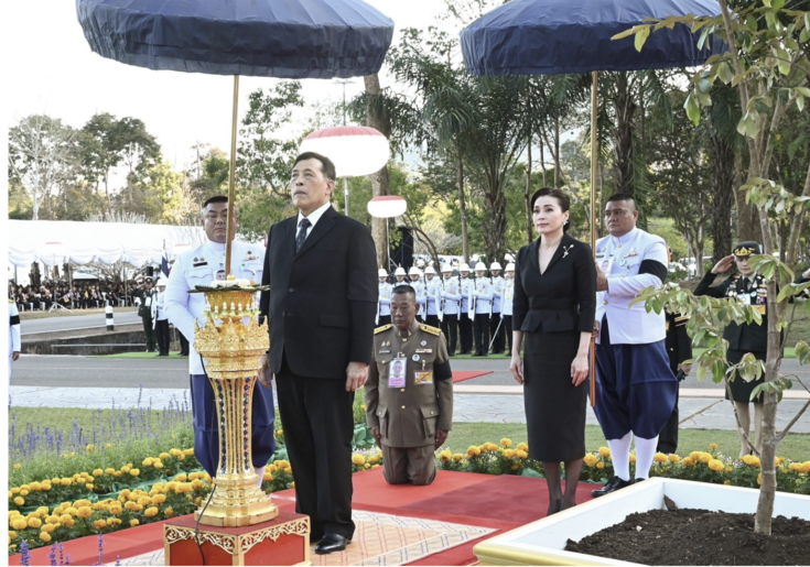 國王王后親臨揭幕　瓦奇拉隆功水壩健康公園啟用
