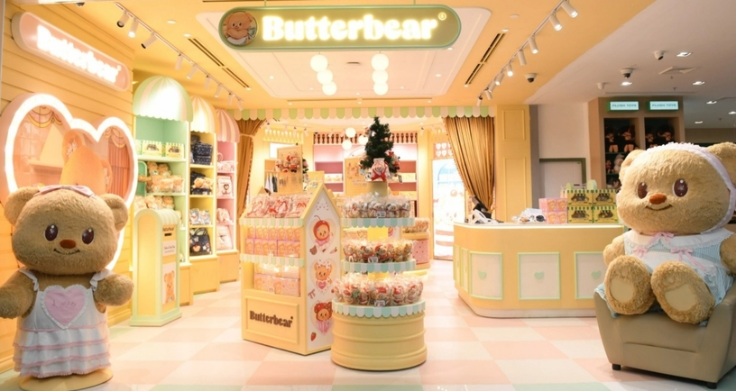 KING POWER BUTTERBEAR 進駐機場  甜點主題門市陪旅客啟程