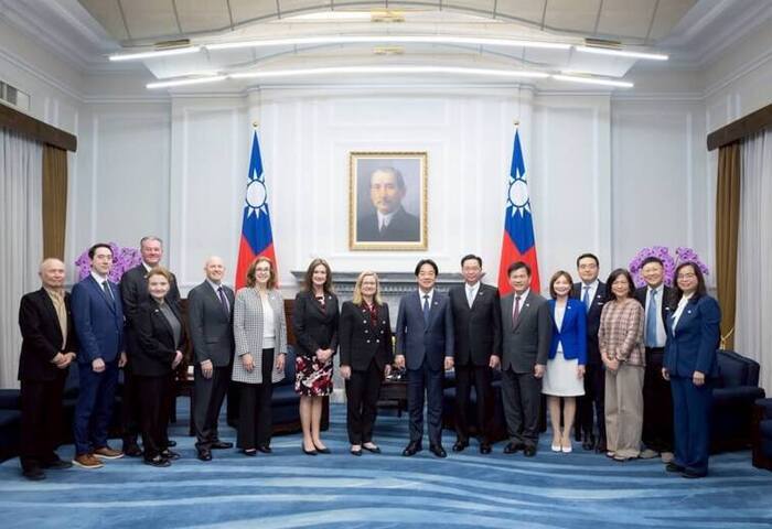 總統：台美儘早完成避免雙重課稅協定有助台積電深耕