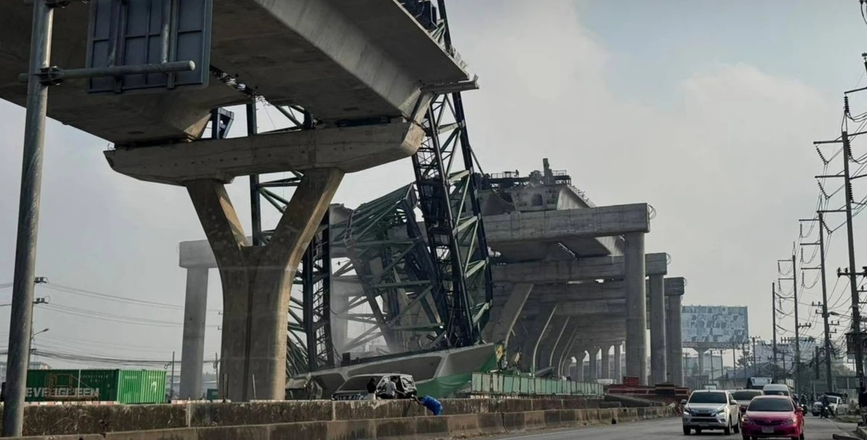 吊臂倒塌毀車奪命　拉瑪二路事故兩死