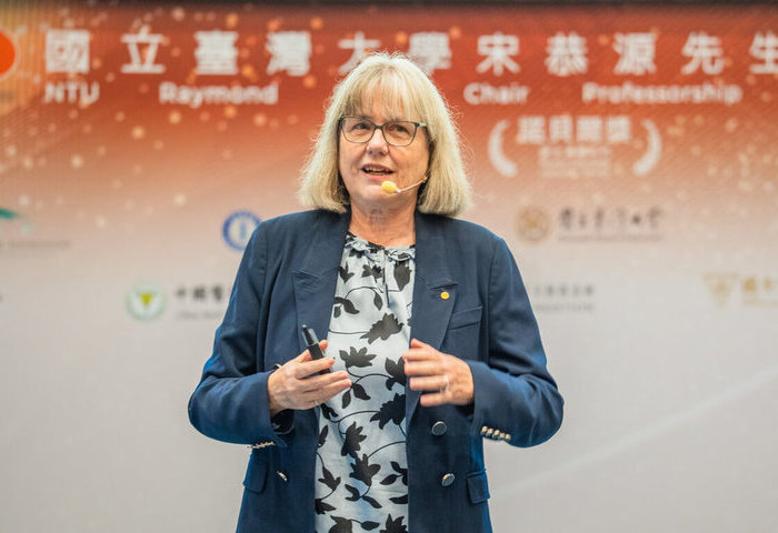 諾獎得主史垂克蘭台大演講　籲重建社會對科學信任