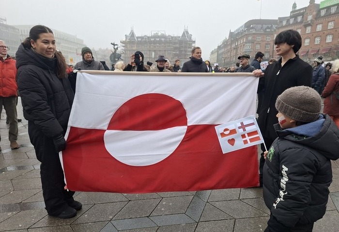 「格陵蘭不出售」　丹麥與格陵蘭同步遊行團結發聲