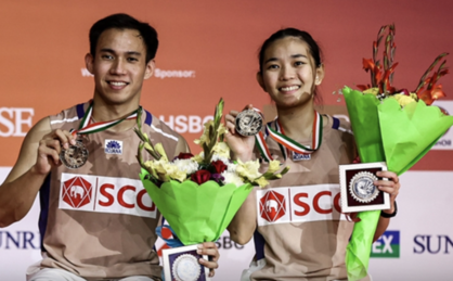 德查波、蘇披莎拉逆轉封王　印度公開賽混雙奪2026首冠