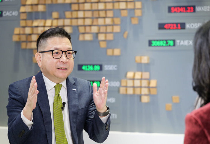 證交所董事長林修銘CNBC專訪　談台股3萬點展現台灣科技島優勢