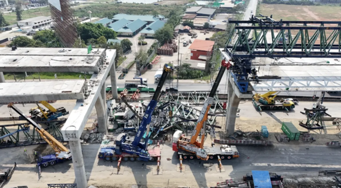 國道局聯手工程單位　加速清除拉瑪二路鋼構