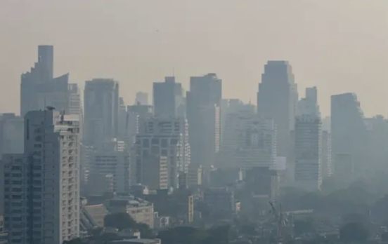 曼谷PM2.5濃度偏高　整體維持中等水準