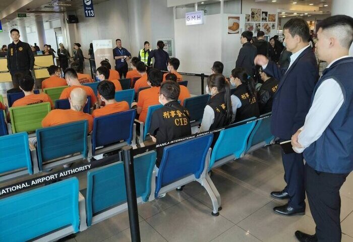 涉詐台嫌17人遣返 駐菲代表處肯定共同打擊犯罪