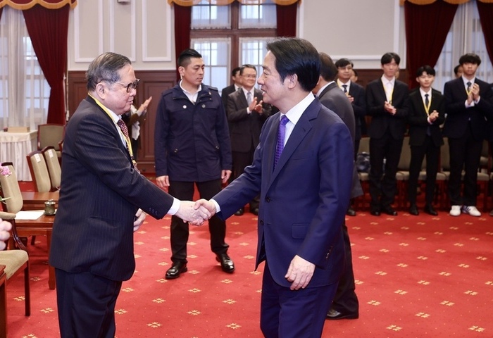 總統接見國際發明家得主　肯定創新是台灣國際競爭力