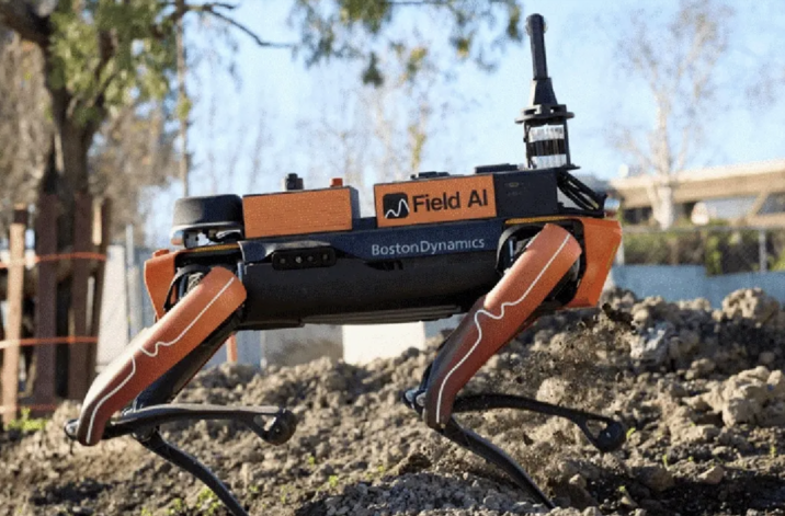 AI機器狗進駐工地　FieldAI提升施工安全