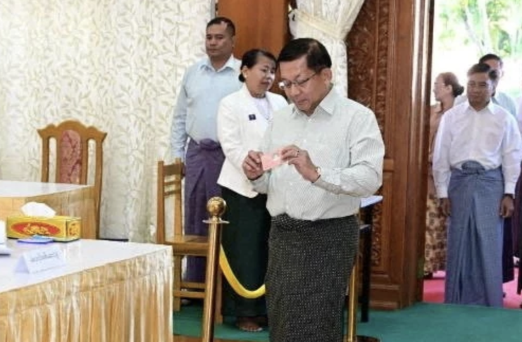 緬甸大選投票率約55%　軍方稱選舉順利完成