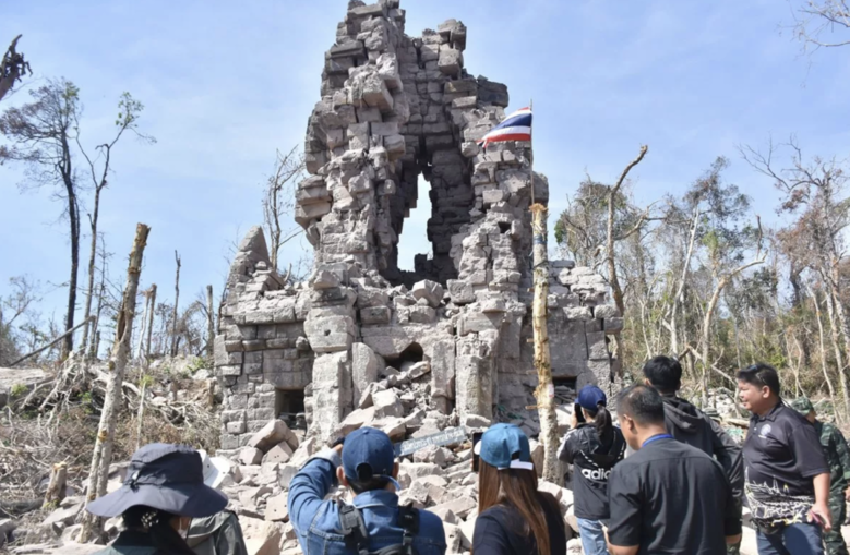 邊境衝突波及古蹟　30處受損