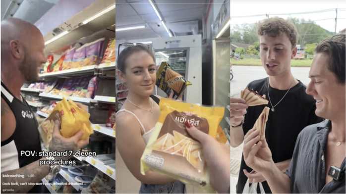 外客泰愛超商這味　火腿熱壓必吃TOP1