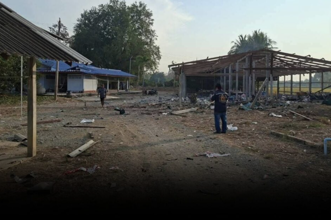 素攀武里煙火工廠爆炸　釀成死傷