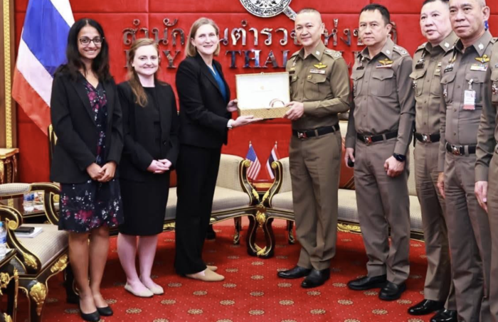 泰警署會晤美方代表　強化打擊電詐與人口販運