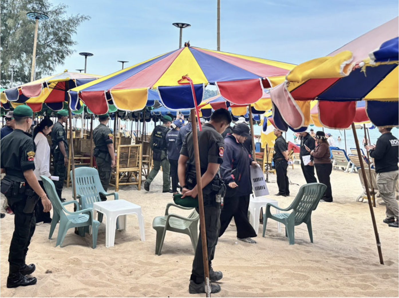 普吉展開清查行動　邦濤海灘公地遭占用