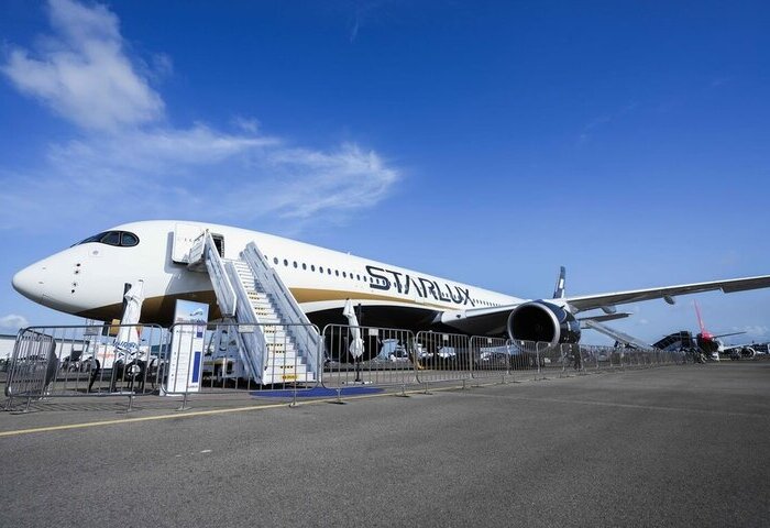 星宇航空全台首架A350-1000　新加坡航展亮相