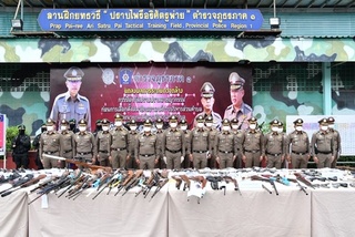 全國大選維安升級　泰警強化掃蕩行動