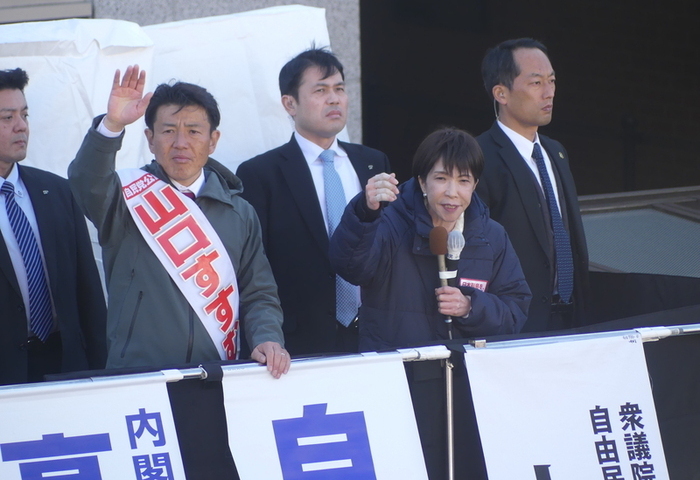 赴埼玉助選「台灣女婿」山口晉 高市所到之處掀旋風