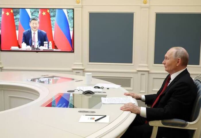 習近平與普丁視訊會晤　稱中俄攜手維護全球戰略穩定