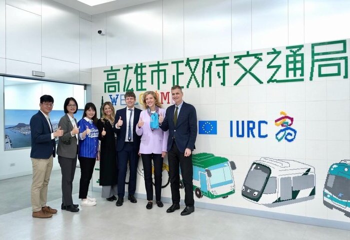 歐盟IURC代表團訪高雄　交流智慧運輸與醫療應用