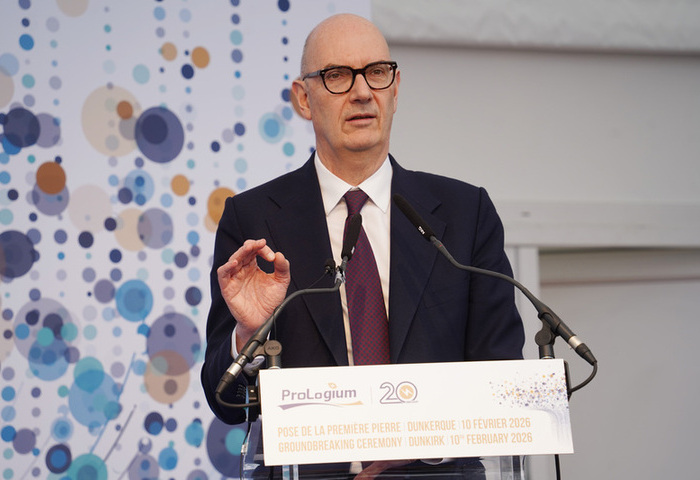 輝能超級工廠動土　法經長盼台法合作電池早日量產