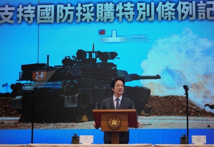 總統籲朝野年後開議速審國防特別條例　確保武器交付【全文】