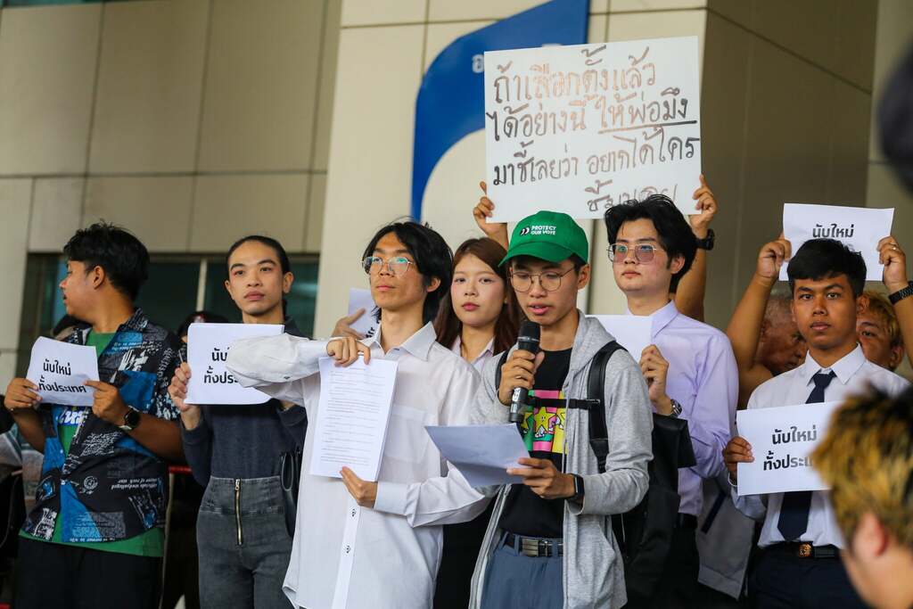 民團提五訴求陳情    籲重計票啟動調查