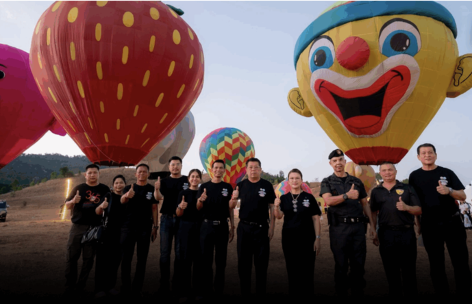 拉廊熱氣球節落幕　5天吸客逾2萬人