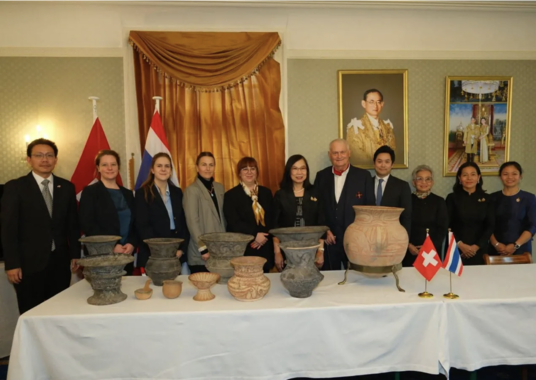 瑞士返還11件文物　疑來自班清遺址