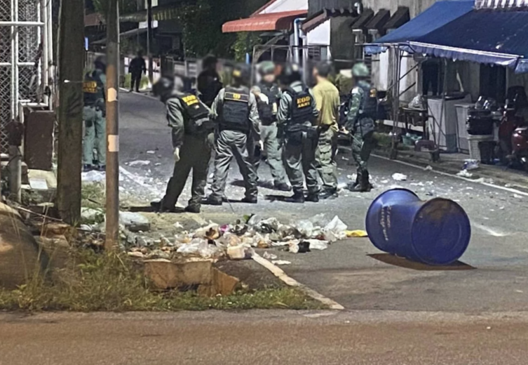 那拉提瓦府連環爆　2區7起無人傷