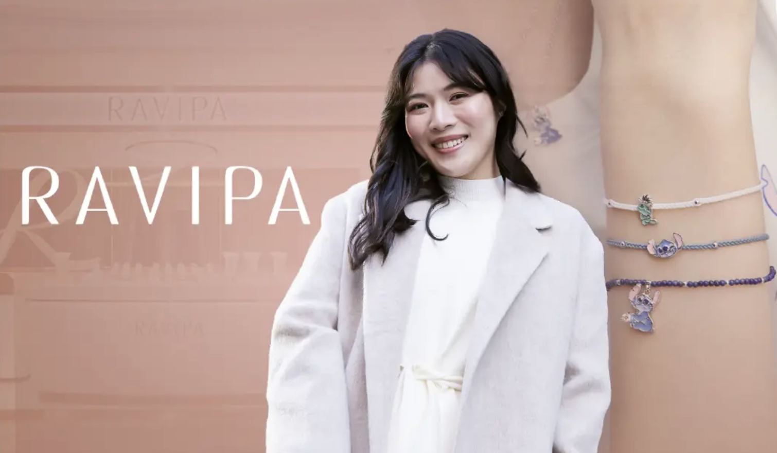 RAVIPA十年躍升國際　攜手迪士尼與Labubu