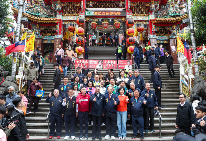 卓榮泰新北走春　盼和氣審預算百工百業再衝一波