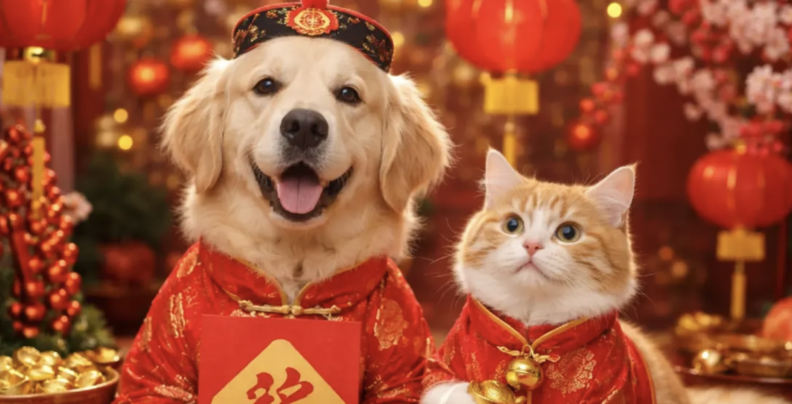 春節寵物禮盒熱銷　Z世代帶毛孩過年