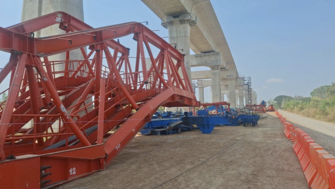 高速鐵路吊車倒塌滿1個月　警訊問190人未起訴