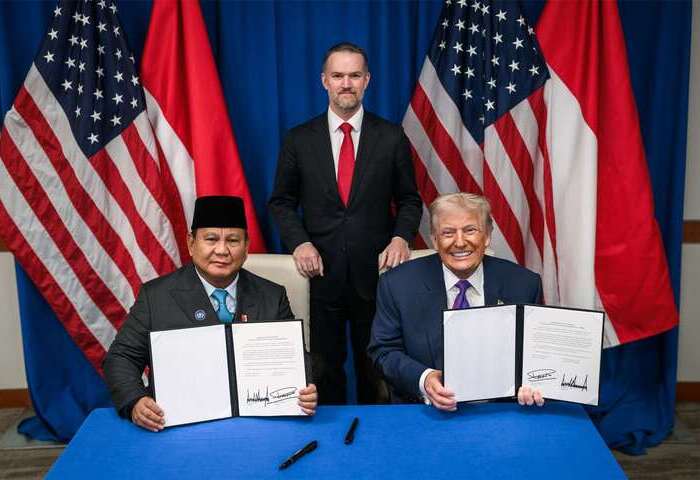 川普與印尼總統敲定貿易協議　關稅稅率降至19%
