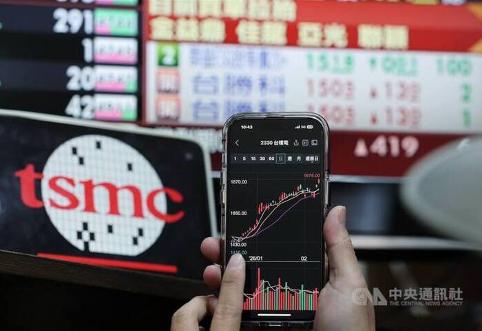 台積電ADR漲2.38%　分析師估美新關稅對台股影響有限