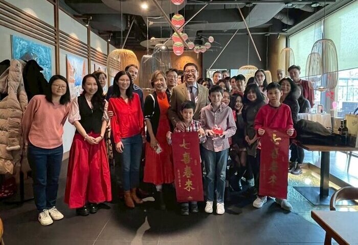 駐斯洛伐克代表處慶新年　僑胞團圓凝聚情誼