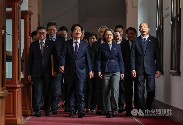 賴總統23日上午邀五院院長茶敘　全程閉門進行