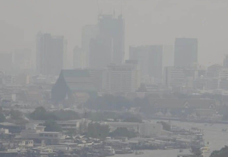 東北與北部PM2.5飆升　曼谷4測站超標