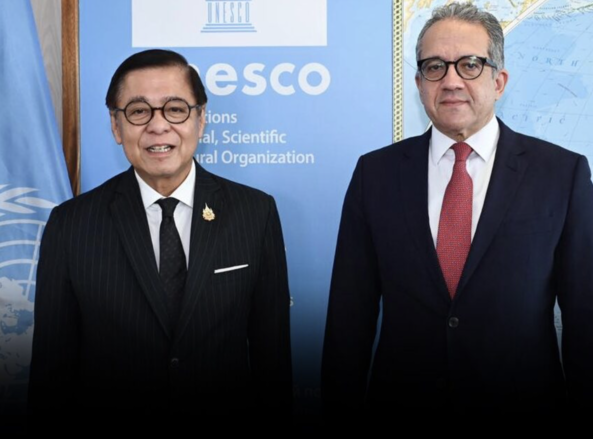 希哈薩會晤UNESCO　說明泰柬邊境情勢